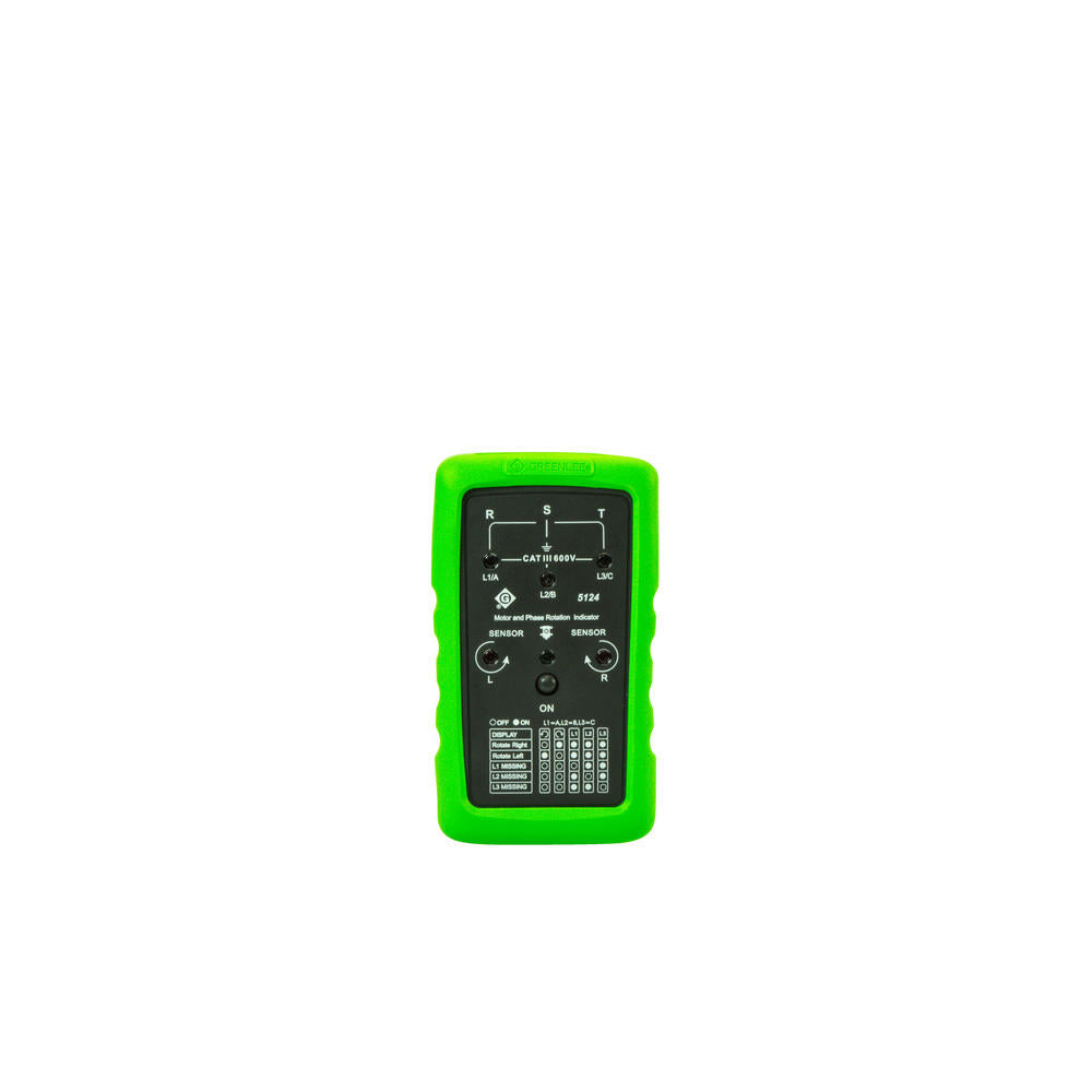 Greenlee 5124 Phase Sequence and Motor Rotation Meter Online Hot Sale