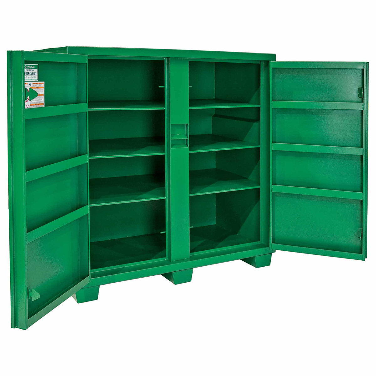 Greenlee 5760TD Two Door 30″ Depth Storage Cabinet – 56x60x30 Jobsite Workshop Storage cabinet Online now
