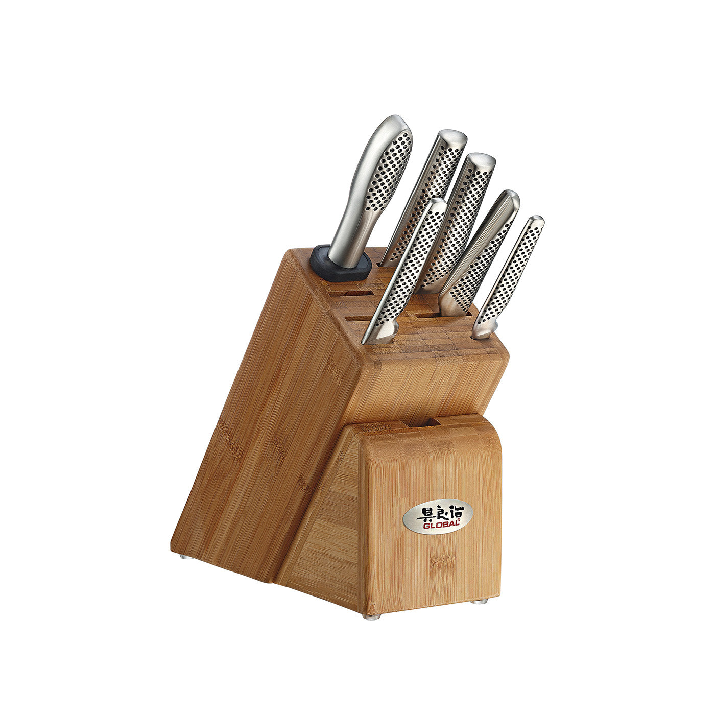 Global 7 Piece Takashi Knife Block Set Supply