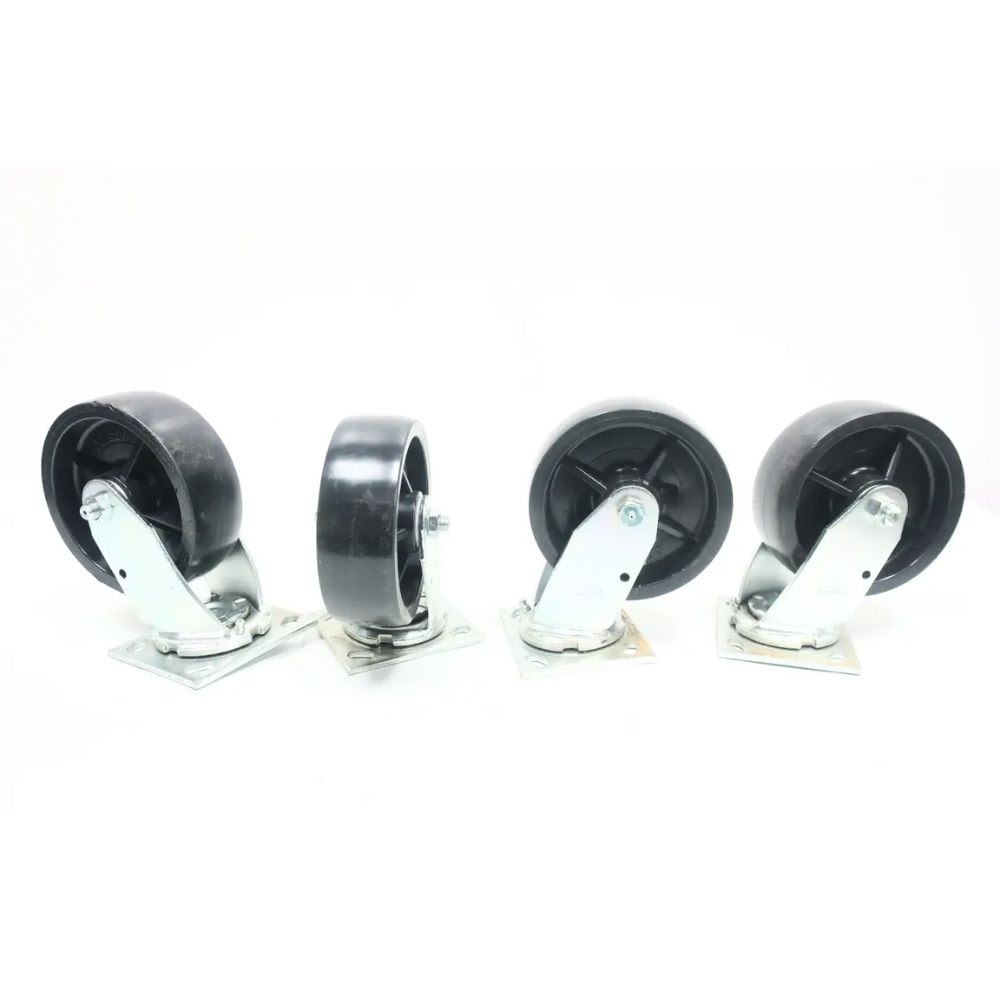 Greenlee 503 6″ (152 mm) Diameter Caster Set, 4 Swivel Discount