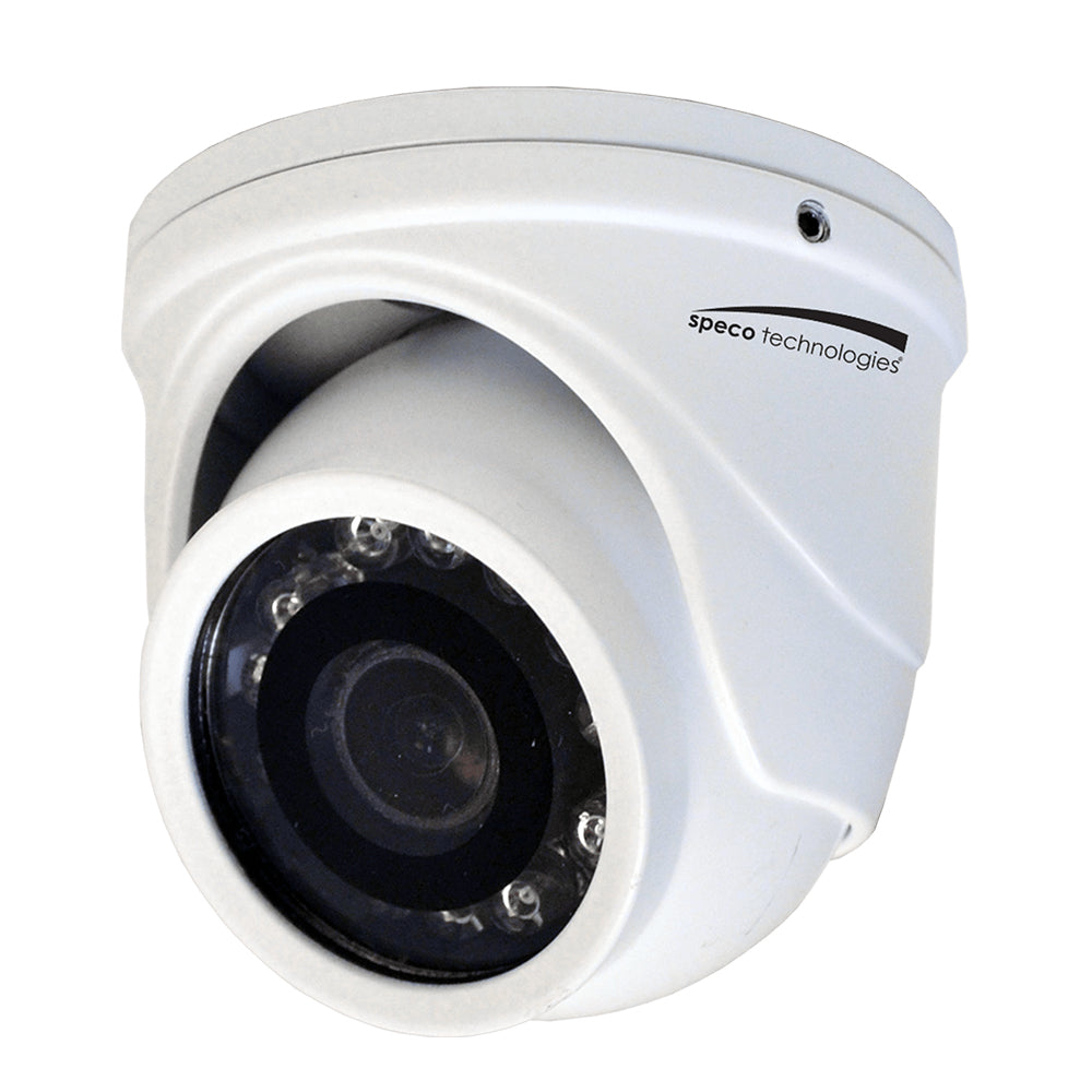 Speco 4MP HD-TVI Mini Turret Camera 2.9mm Lens – White Housing [HT471TW] Discount