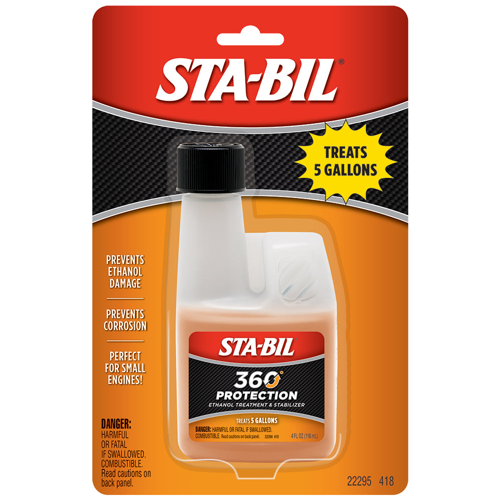 STA-BIL 360 Protection Ethanol Treatment – Small Engine – 4oz [22295] Online Hot Sale