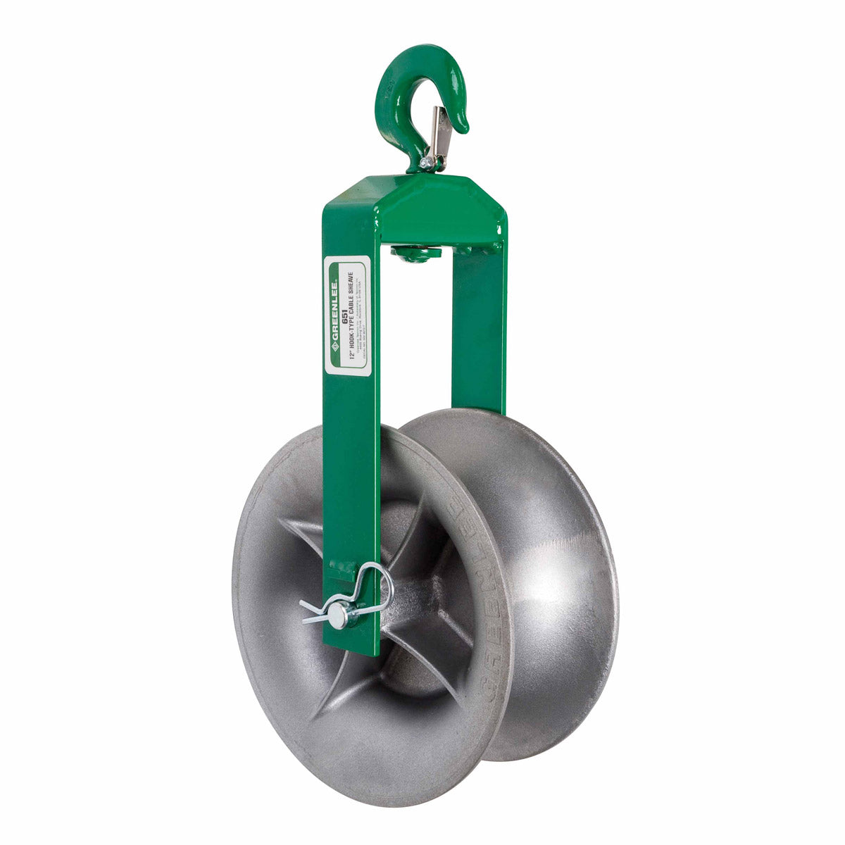 Greenlee 651 12″ Hook-Type Sheave, 4000 lbs Capacity Online Sale