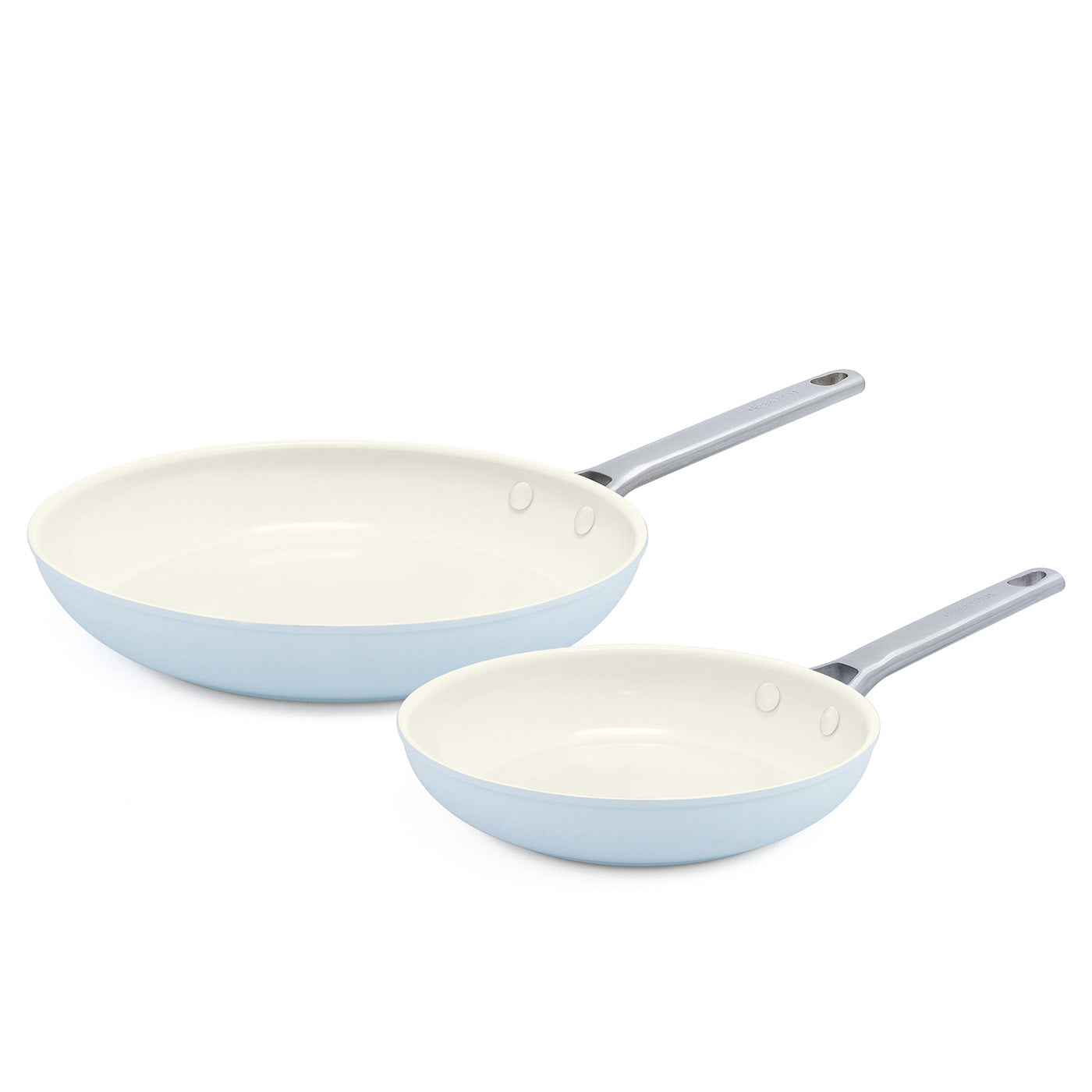 GreenPan 8″ & 10″ Nonstick Open Frypan Set, Minerals Coating Online Hot Sale