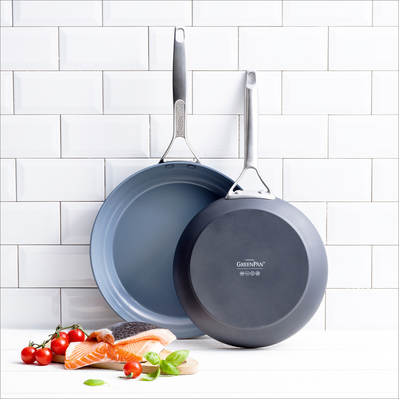 GreenPan Paris Pro 10″ & 12″ Nonstick Open Frypan Set Online Hot Sale