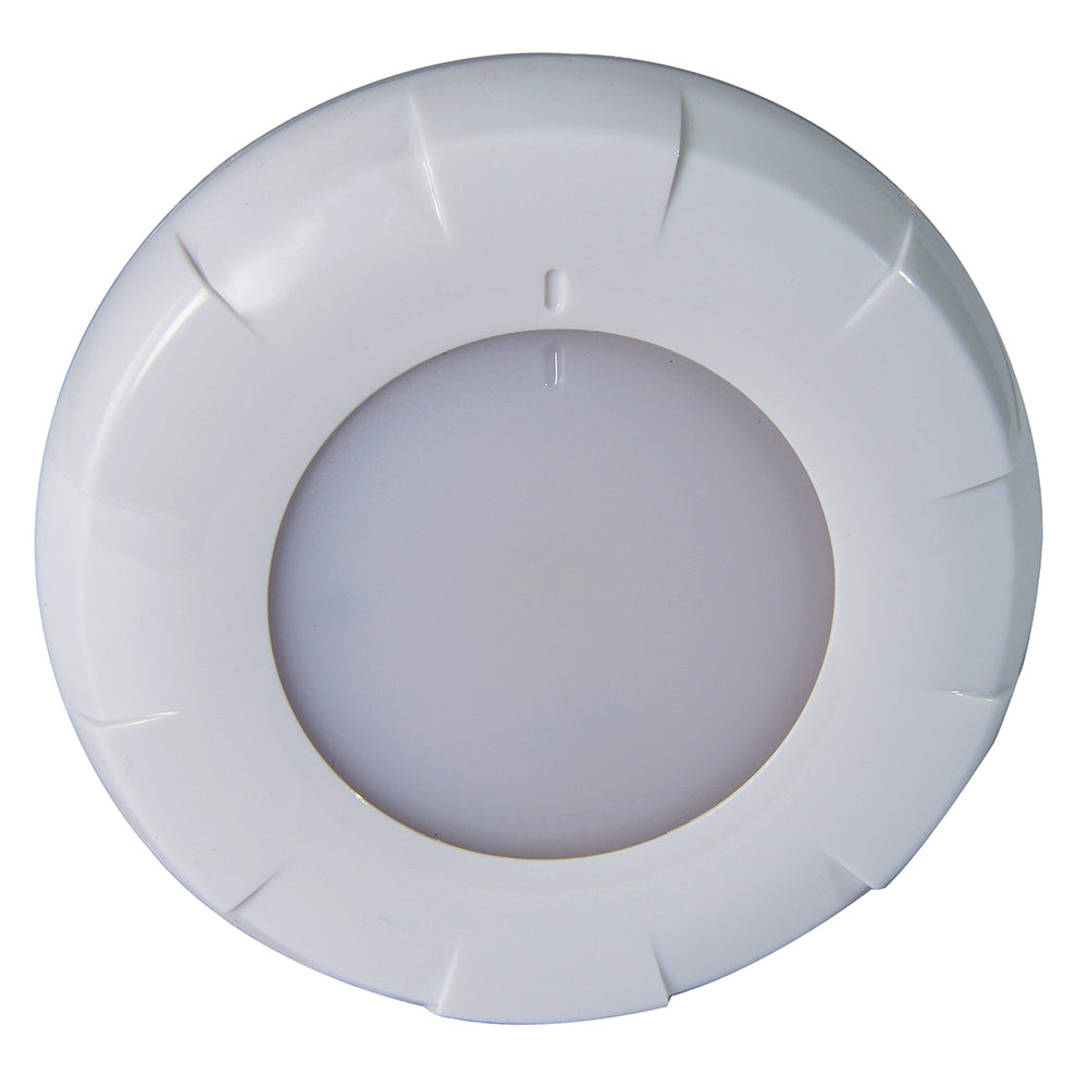 Lumitec Aurora LED Dome Light – White Finish – White/Red Dimming [101076] Online now