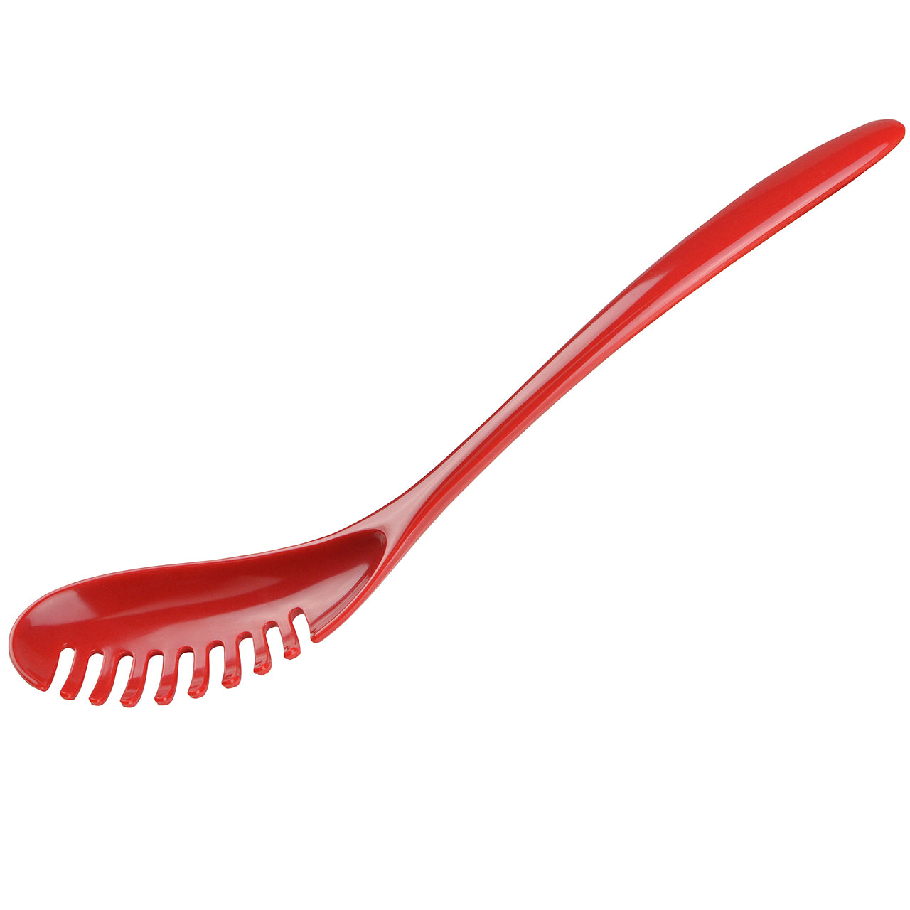 Gourmac 12-Inch Melamine Pasta Server Spaghetti Fork & Strainer Hot on Sale