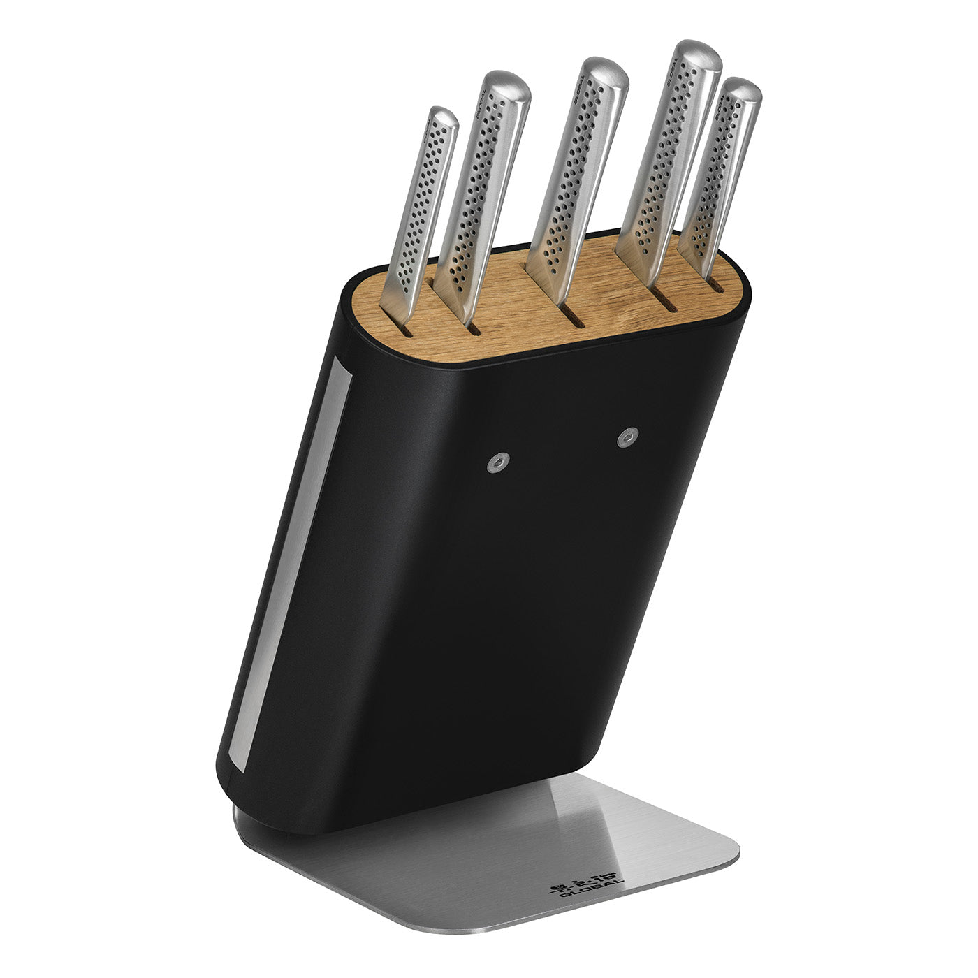 Global UKON 6 Piece Knife Block Set Hot on Sale