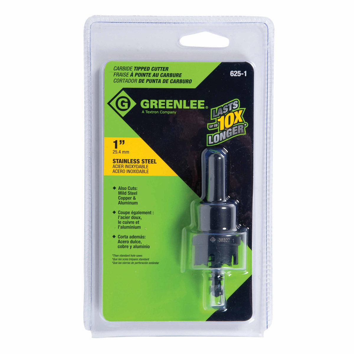 Greenlee 625-1 CUTTER, HOLE-CARBD (1.000″,25.4M Supply