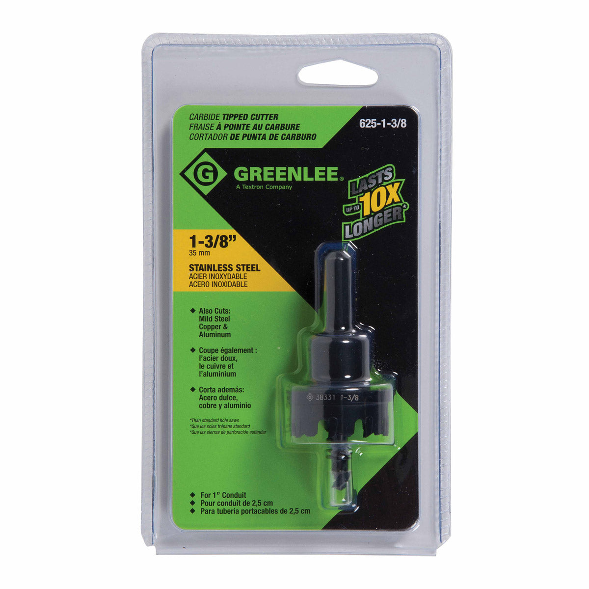Greenlee 625-1-3/8 CUTTER, HOLE-CARBD (1.375″,35.0M Online Sale