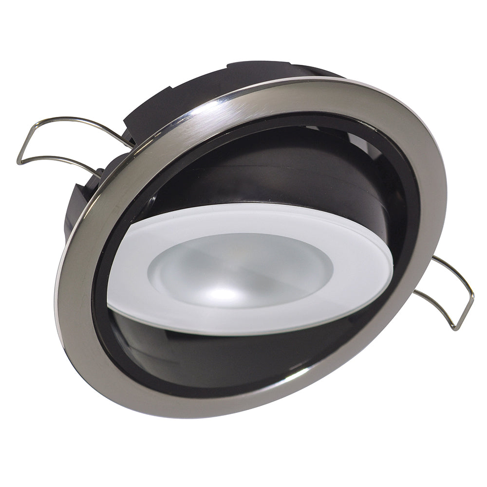 Lumitec Mirage Positionable Down Light – Spectrum RGBW Dimming – Polished Bezel [115117] Online