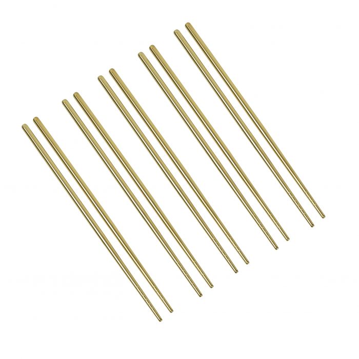 Helen’s Asian Kitchen Gold Chopsticks, 5 Pairs Online now
