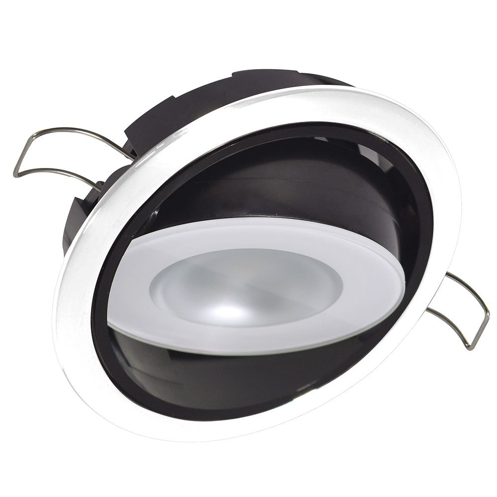 Lumitec Mirage Positionable Down Light – Spectrum RGBW Dimming – White Bezel [115127] Online