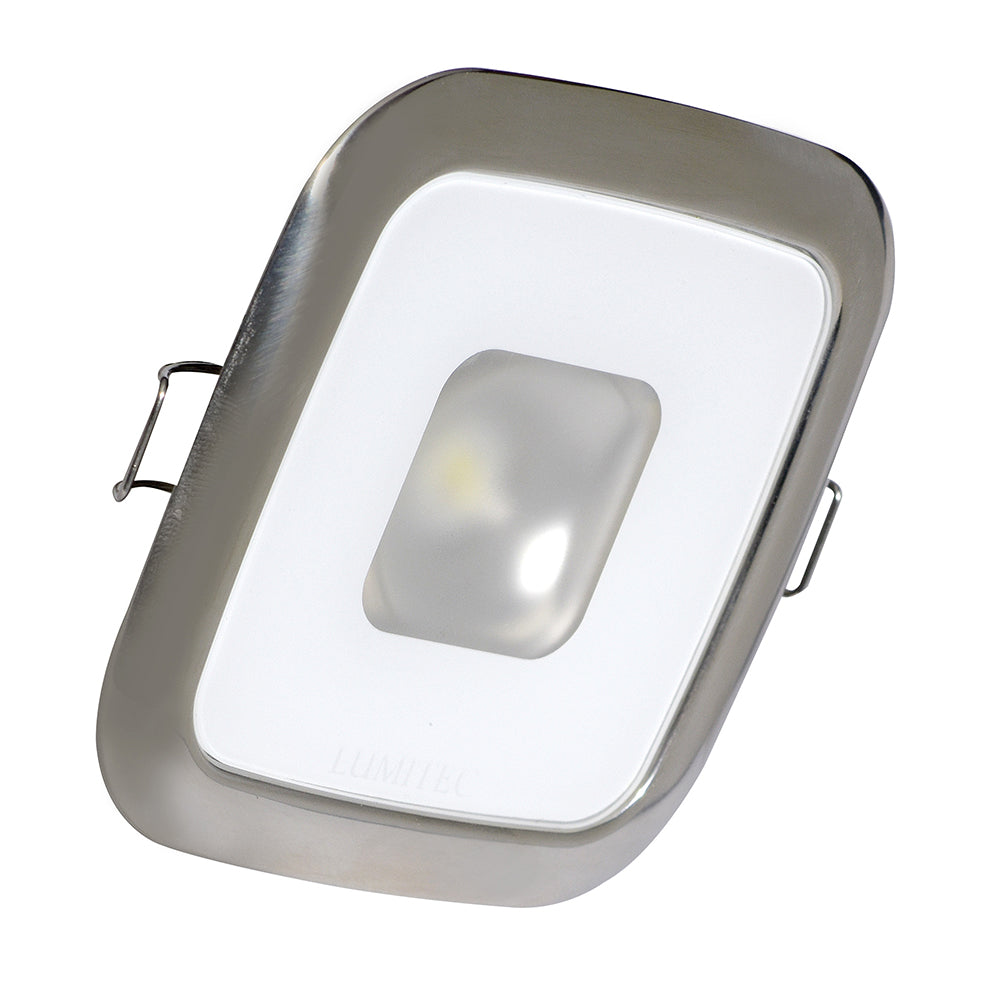 Lumitec Square Mirage Down Light – Warm White Dimming – Hi-CRI – Polished Bezel [116119] Fashion