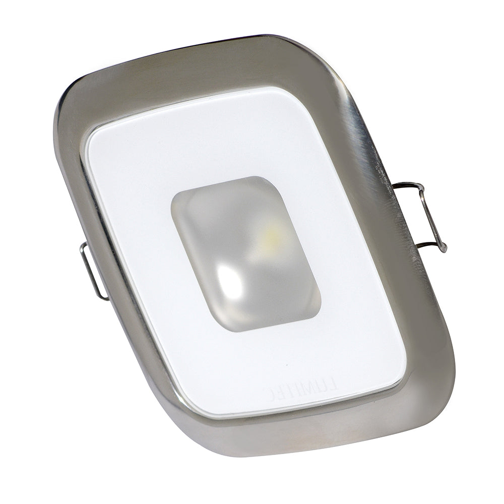 Lumitec Square Mirage Down Light – Warm White Dimming – Hi-CRI – Polished Bezel [116119] Fashion