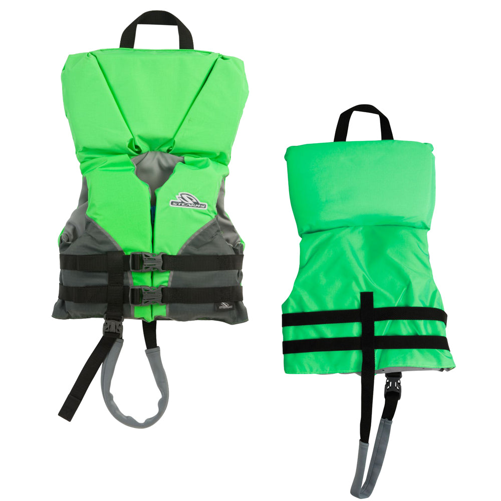 Stearns Infant Heads-Up Nylon Vest Life Jacket – Up to 30lbs – Green [2000013194] on Sale