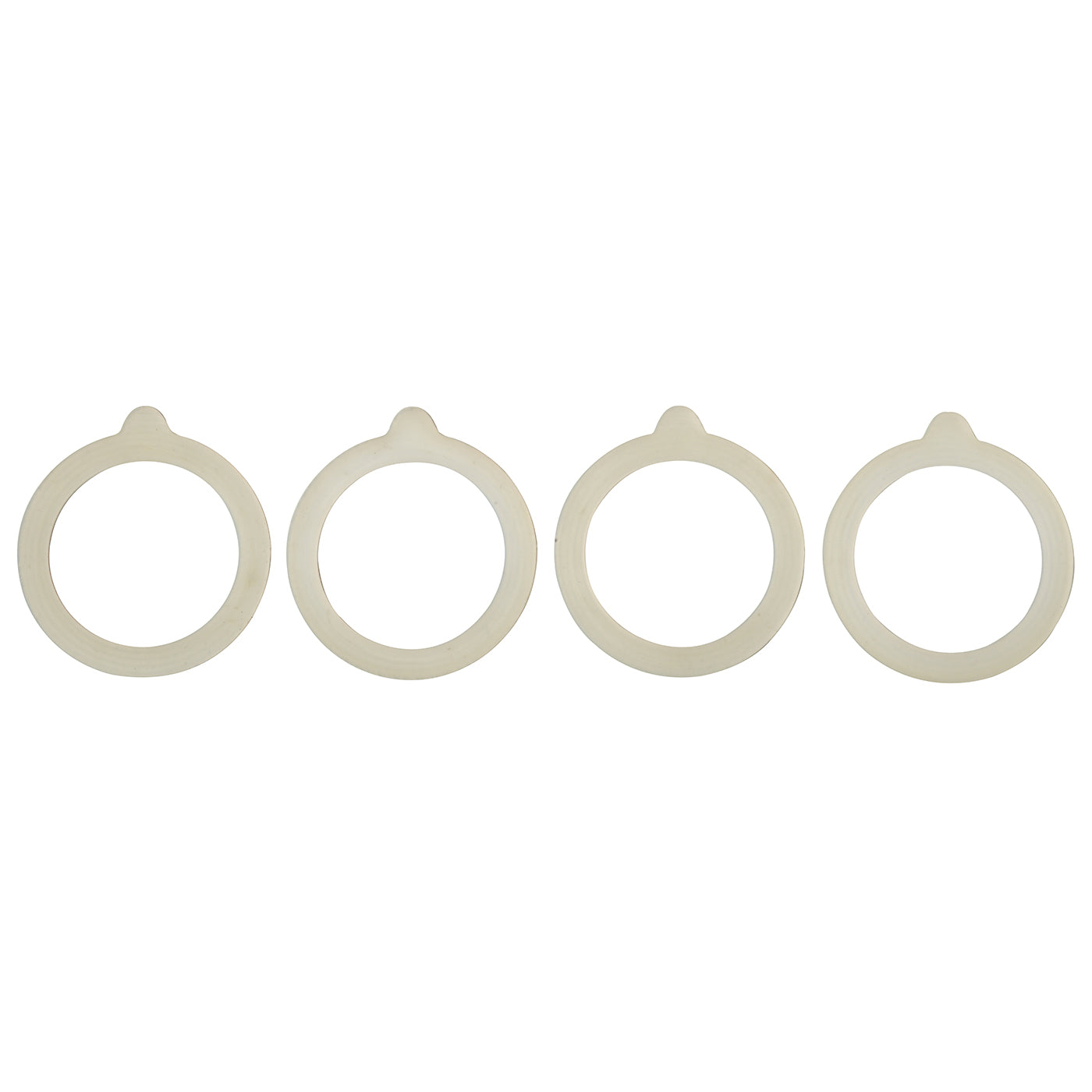 HIC Silicone Replacement Gasket Seals For Standard Size Canning Jars, Set of 4 Fashion