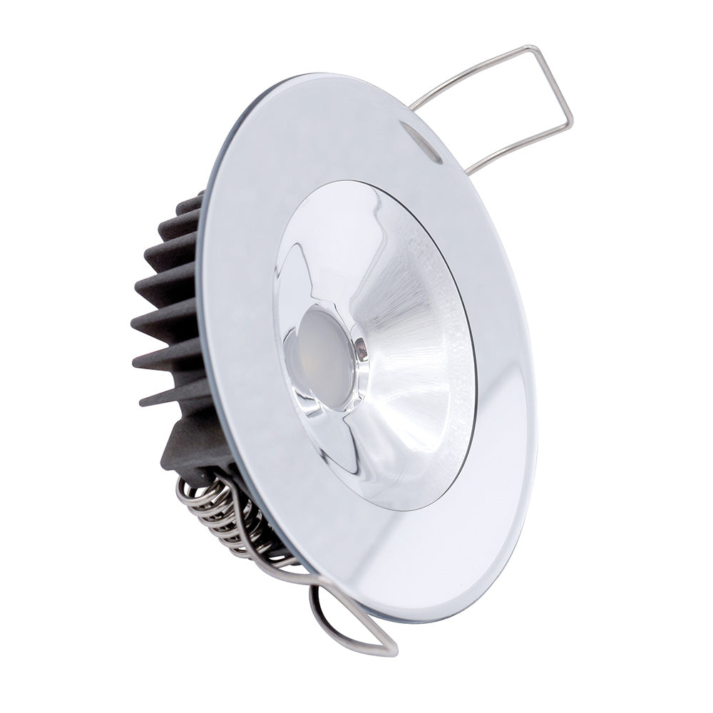 Lumitec Illusion Flush Mount LED Down Light – White – Non-Dimming – White Housing – MIrrored Housing [117143] Hot on Sale