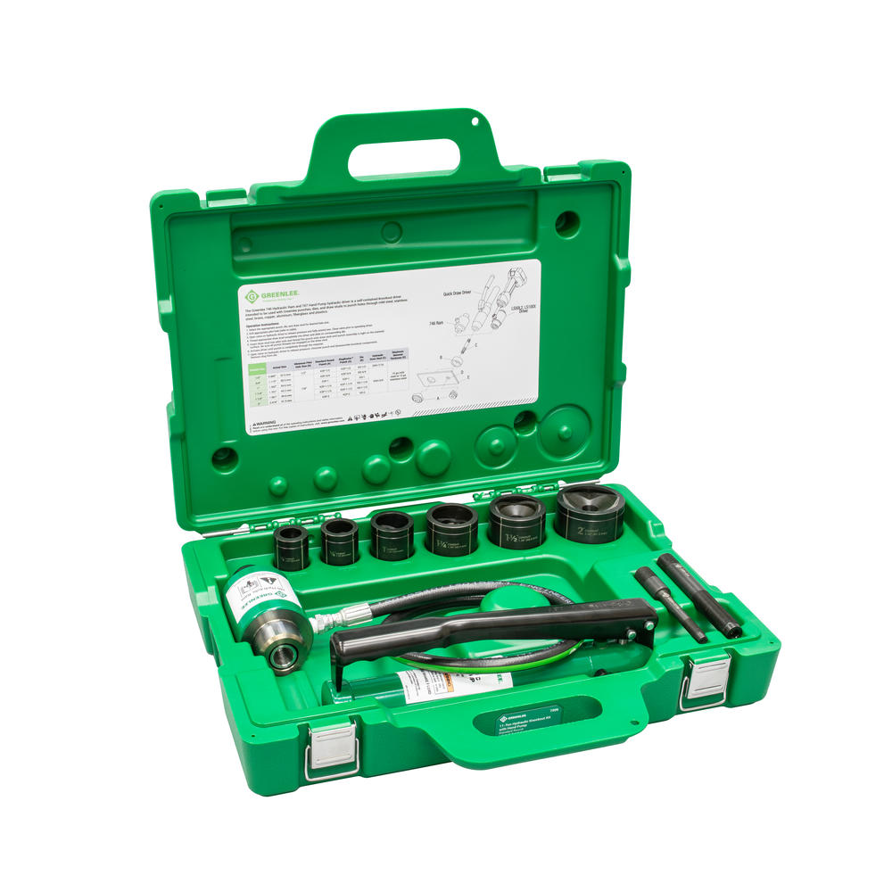Greenlee 7306 Ram and Hand Pump Hydraulic Driver Kit Online Sale