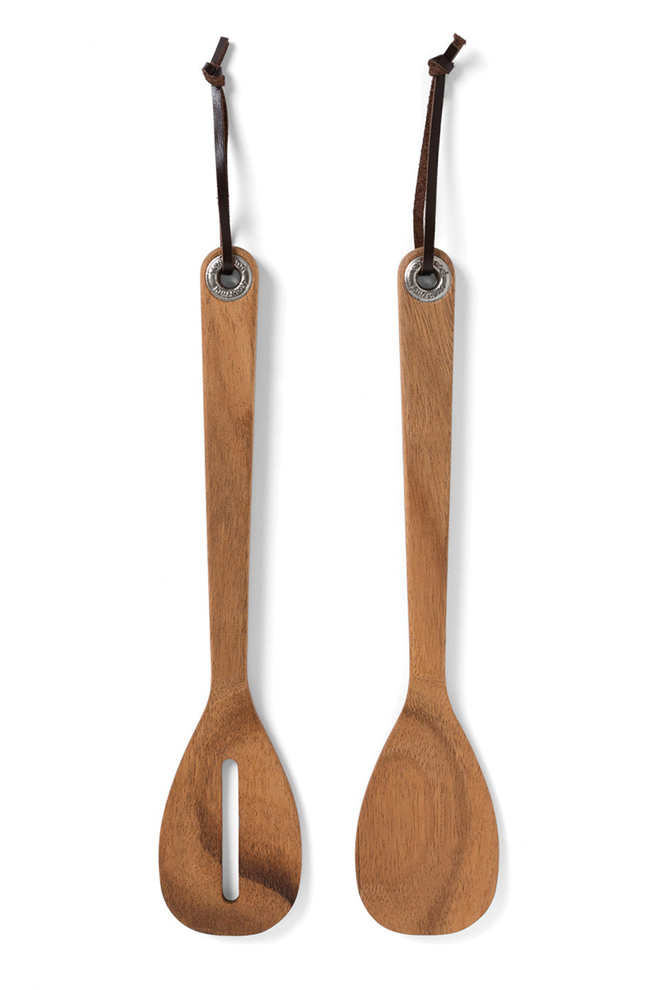 Ironwood Gourmet Sag Harbor Salad Paddles, Acacia Wood, 2 Piece Set Fashion