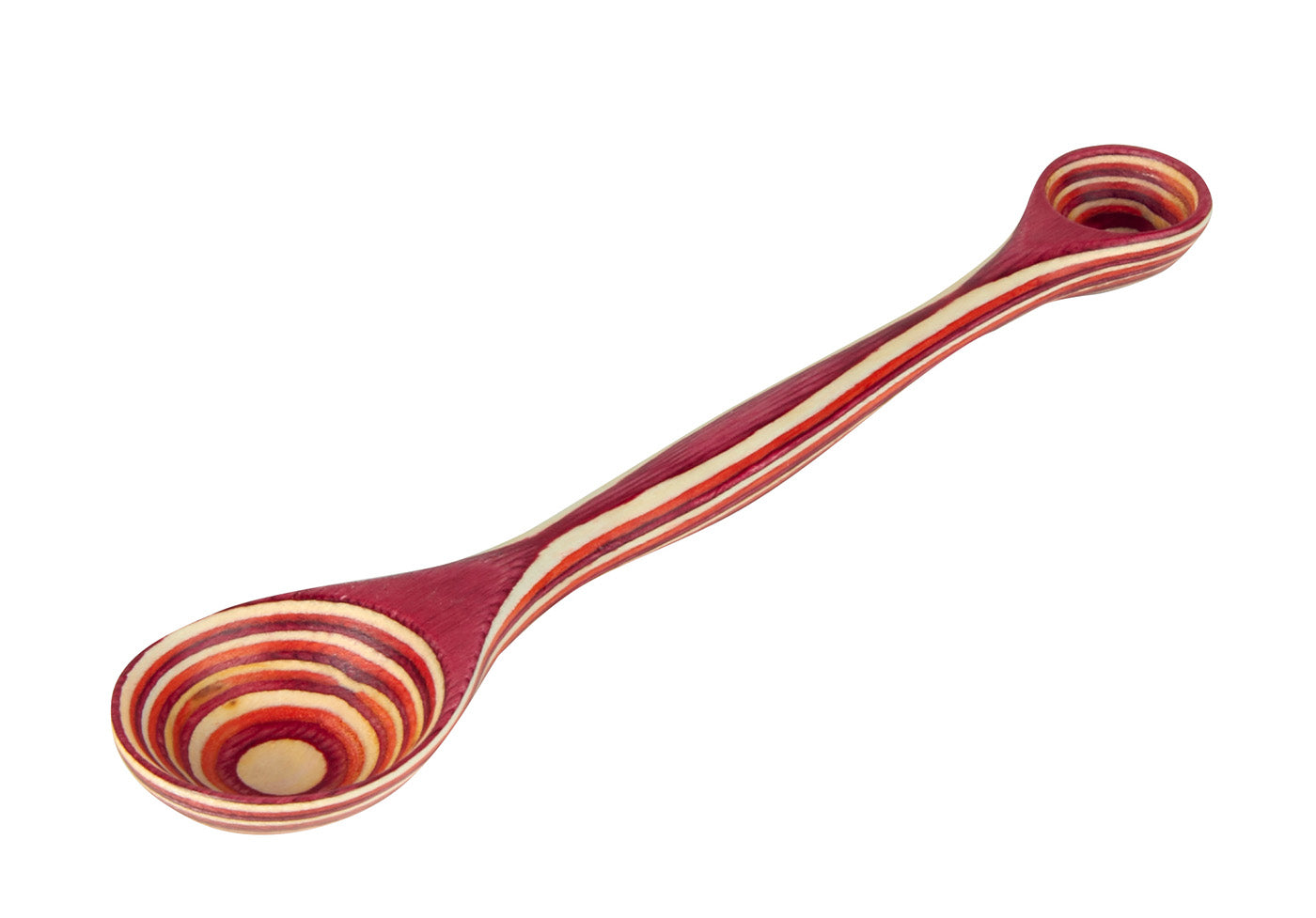 Island Bamboo 9-Inch Pakkawood Double Sided Measuring Spoon on Sale