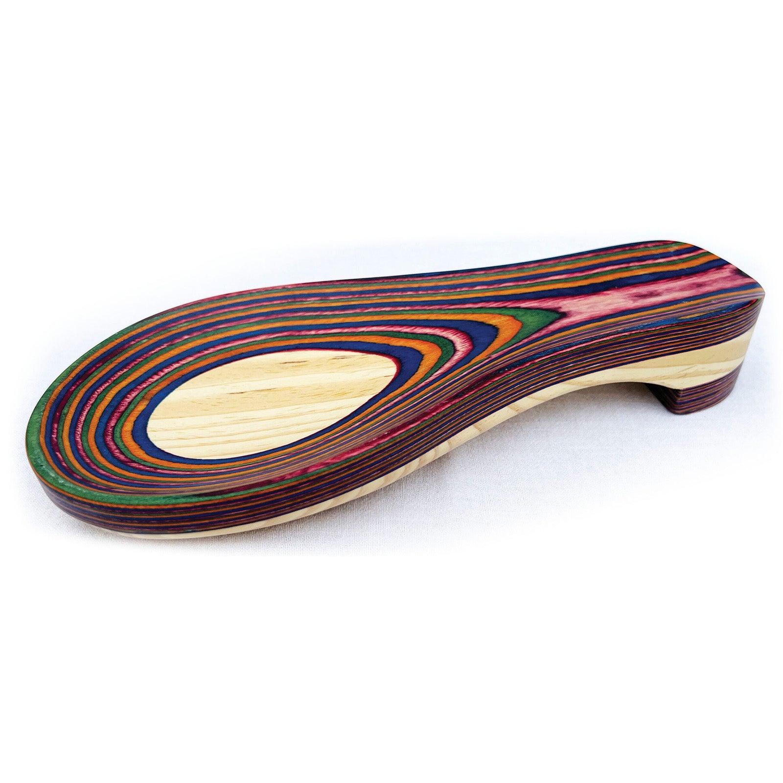 Island Bamboo 9 Inch Pakkawood Spoon Rest Sale