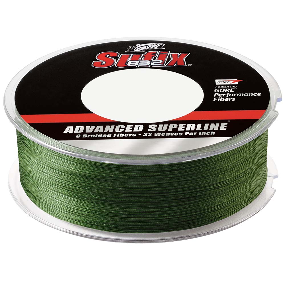 Sufix 832 Advanced Superline Braid – 10lb – Low-Vis Green – 600 yds [660-210G] on Sale