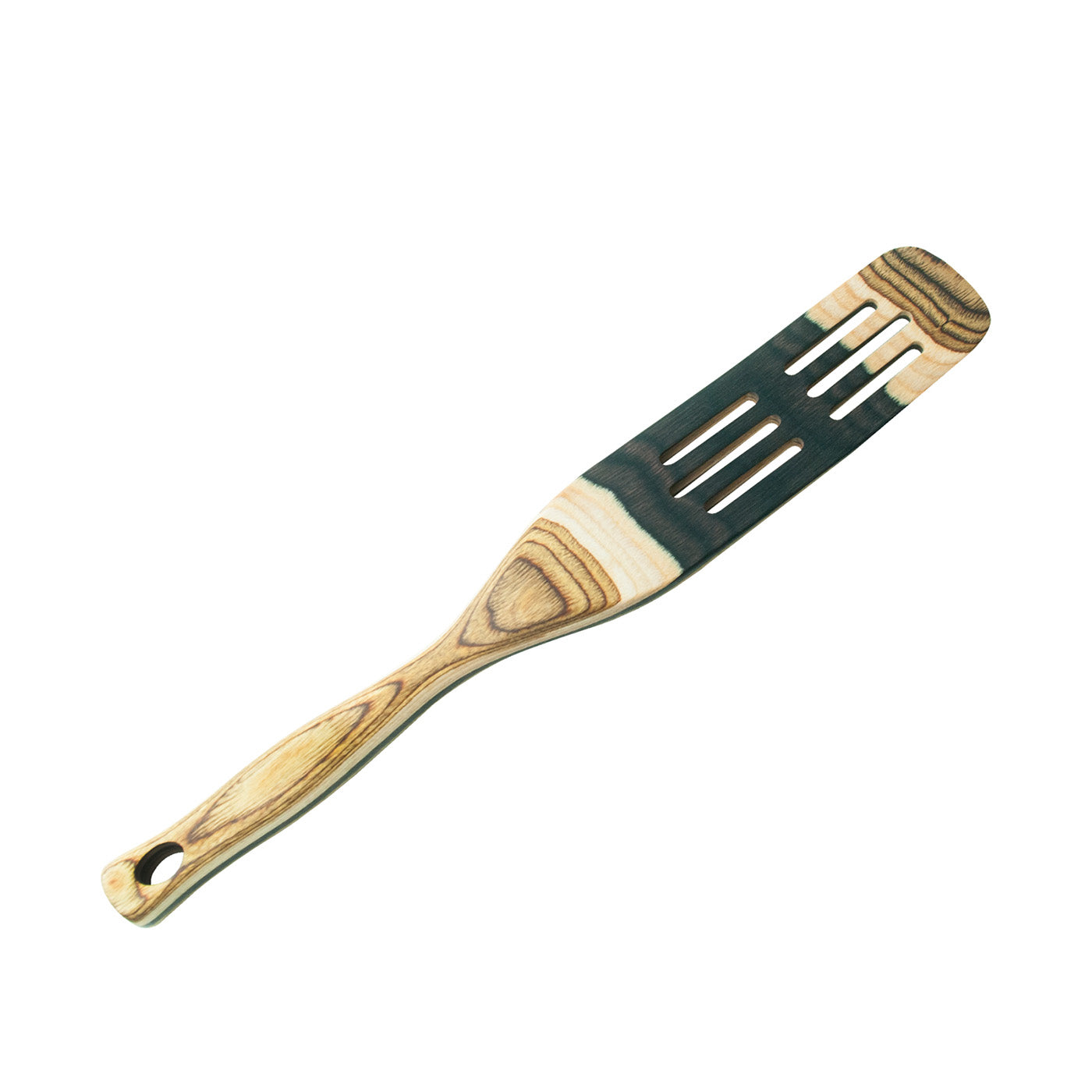 Island Bamboo Pakkawood 13-Inch Slotted Spurtle on Sale