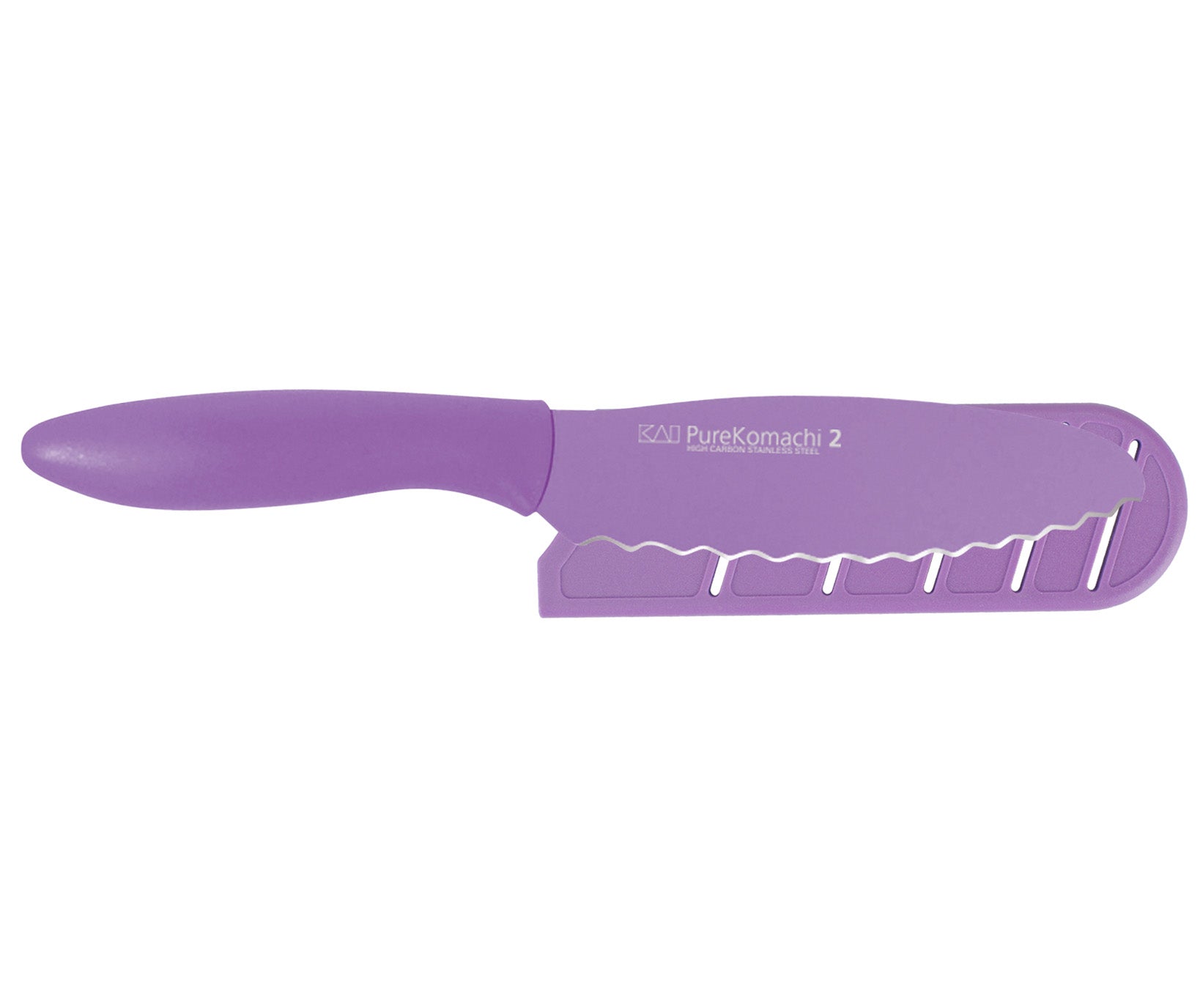KAI Pure Komachi 2 5.75-Inch Scalloped Sandwich and Bagel Knife with Sheath Online