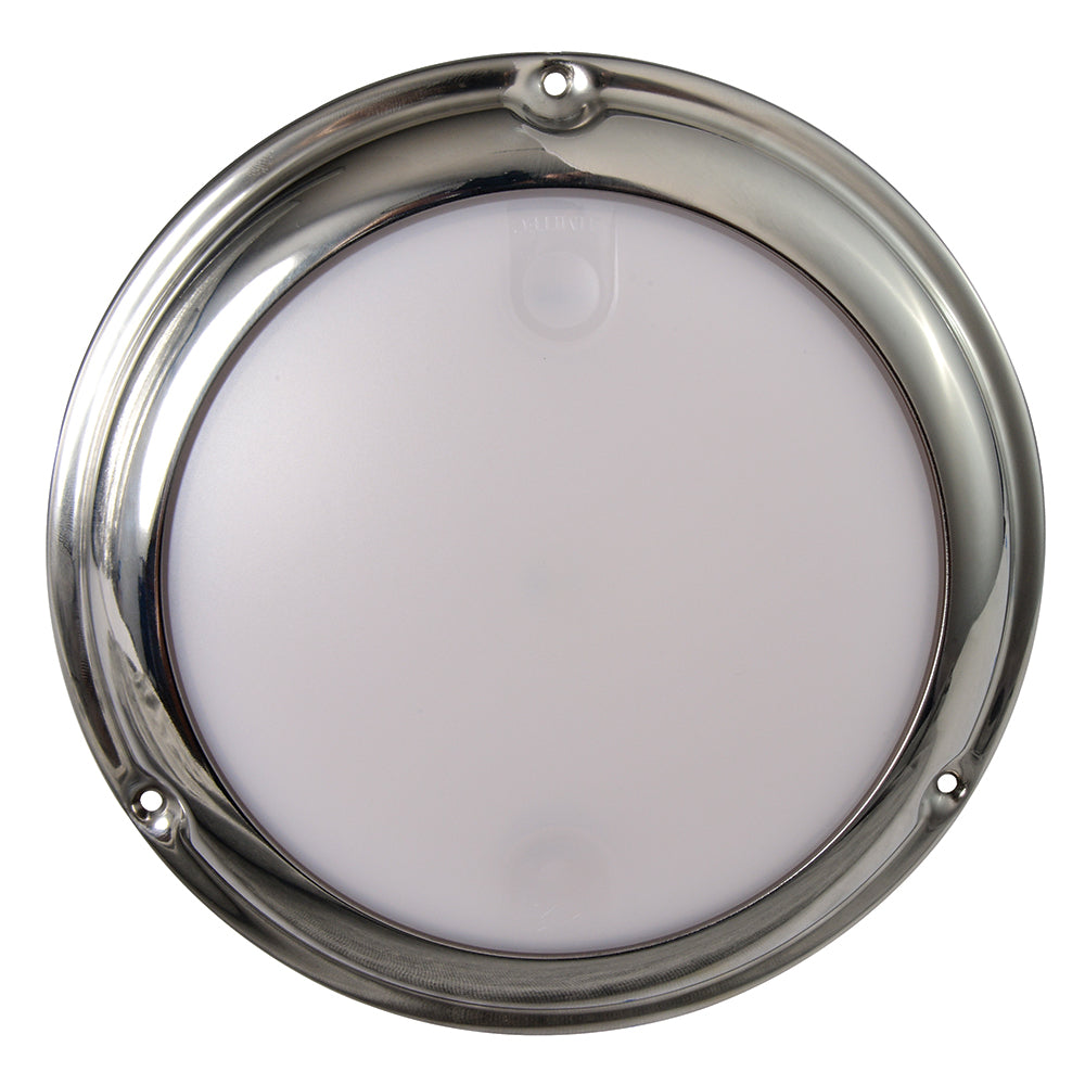 Lumitec TouchDome – Dome Light – Polished SS Finish – 2-Color White/Red Dimming [101098] on Sale