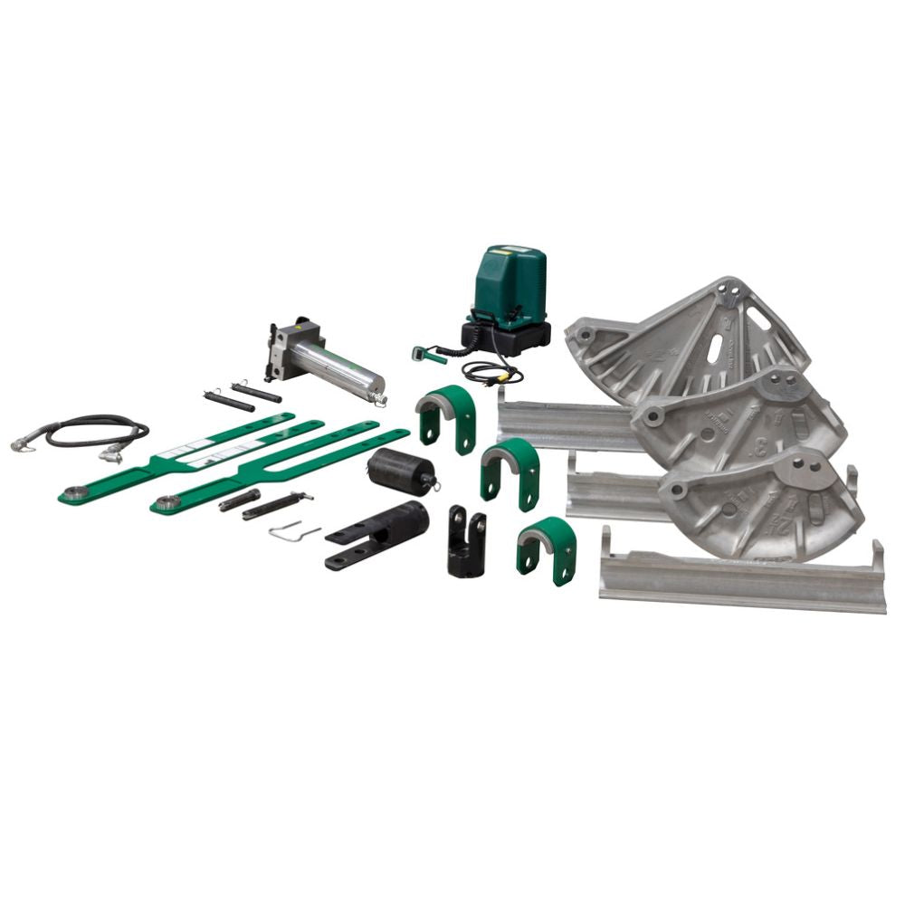 Greenlee 881GXDE980 Cam-Track Bender for 2-1/2″, 3″, and 4″ with Hydraulic Pump Hot on Sale