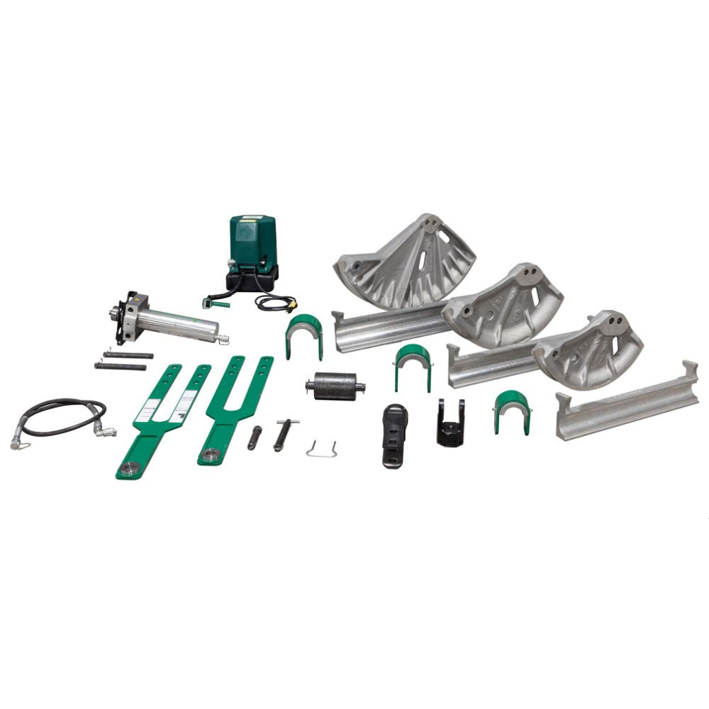Greenlee 881GXDE980 Cam-Track Bender for 2-1/2″, 3″, and 4″ with Hydraulic Pump Hot on Sale