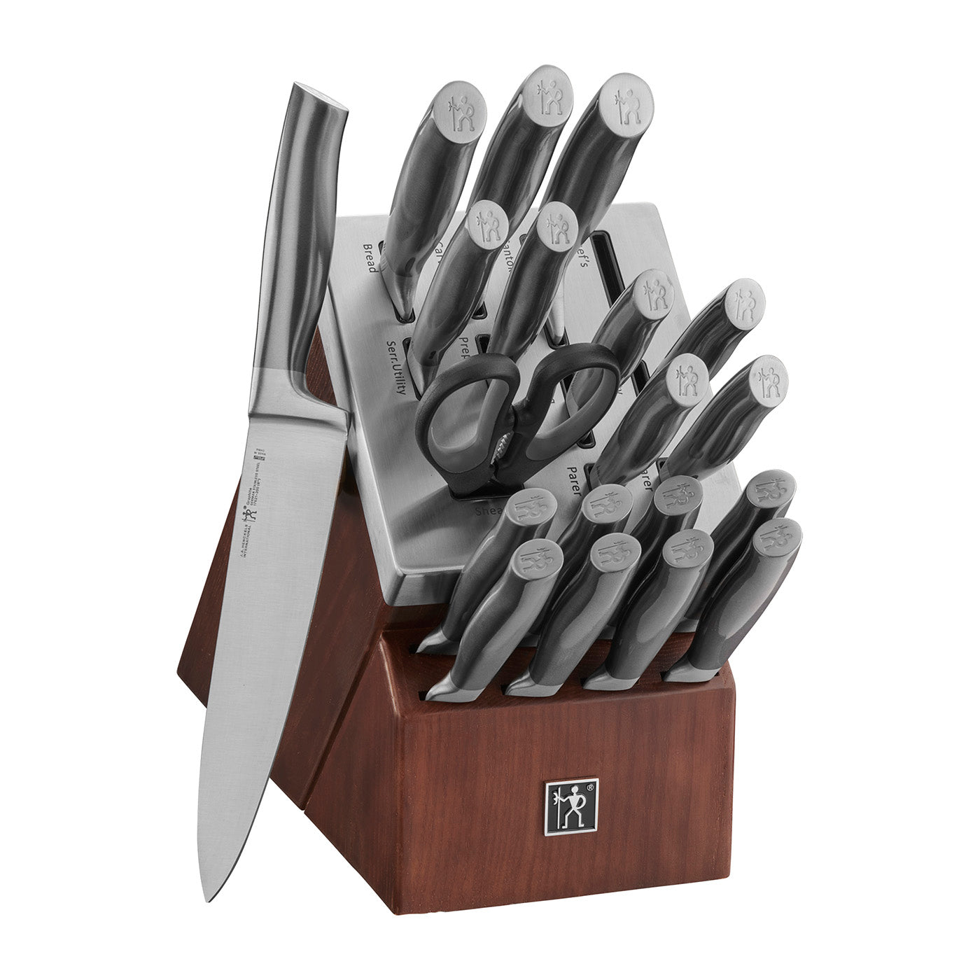 J.A. Henckels International Graphite 20-pc Self-Sharpening Block Set Discount