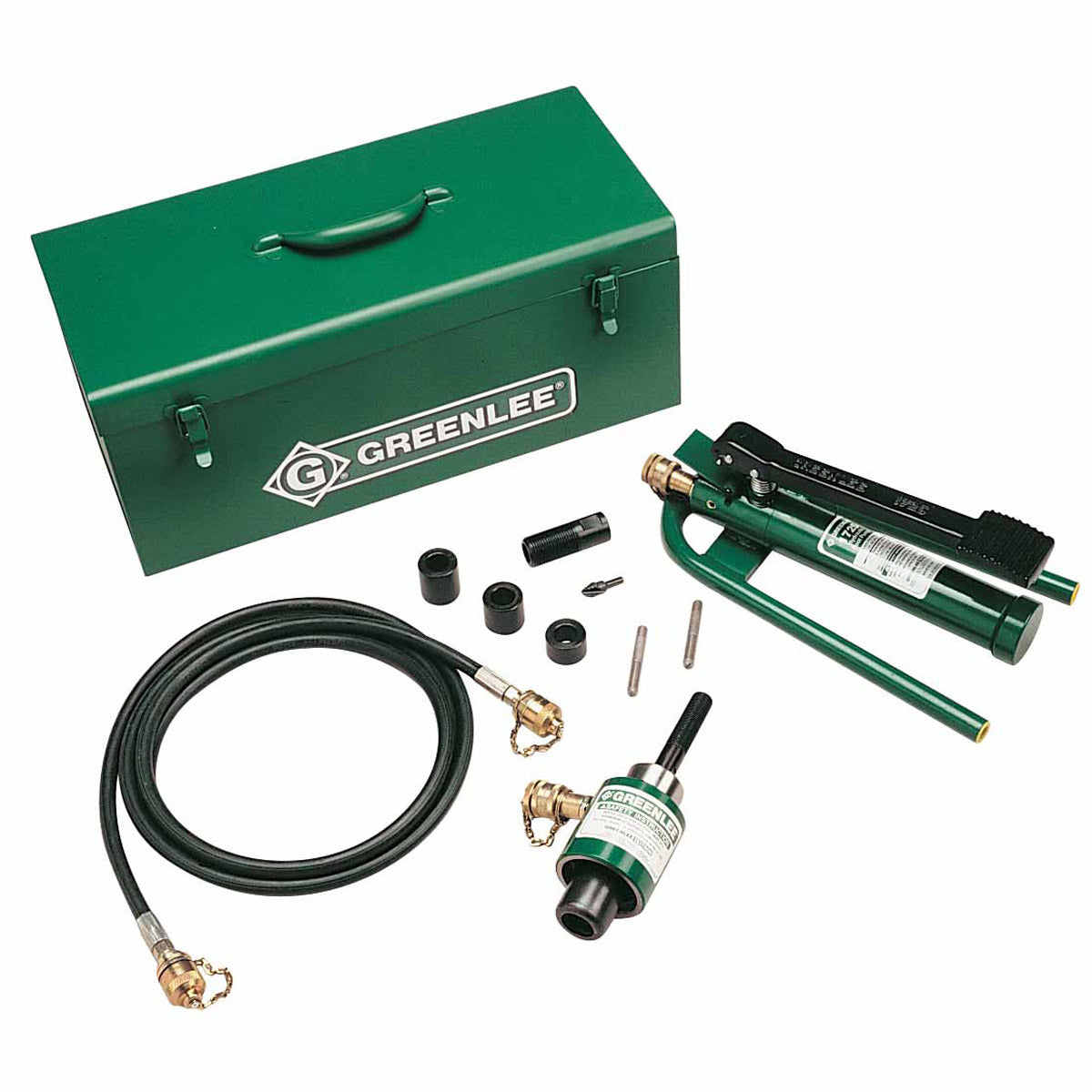 Greenlee 7625 Slug-Buster Ram and Foot Pump Hydraulic Driver Kit Discount