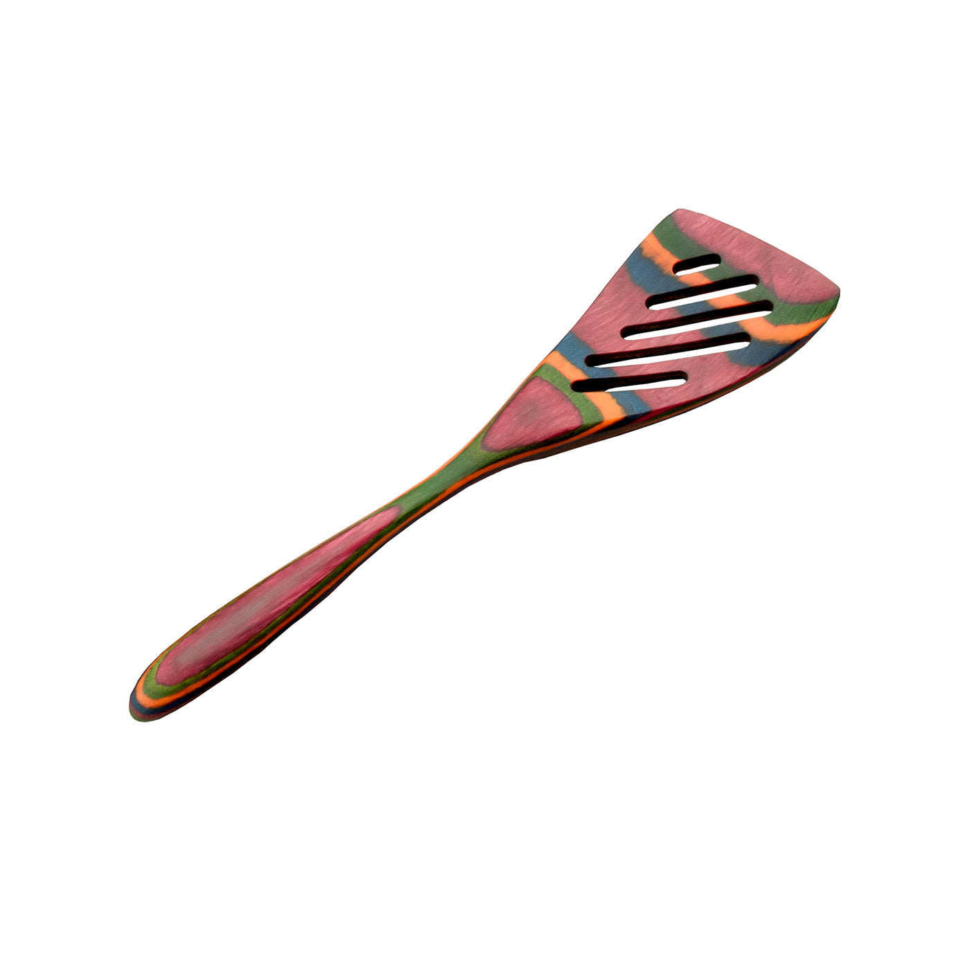 Island Bamboo 8-Inch Pakkawood Mini Slotted Spatula Fashion