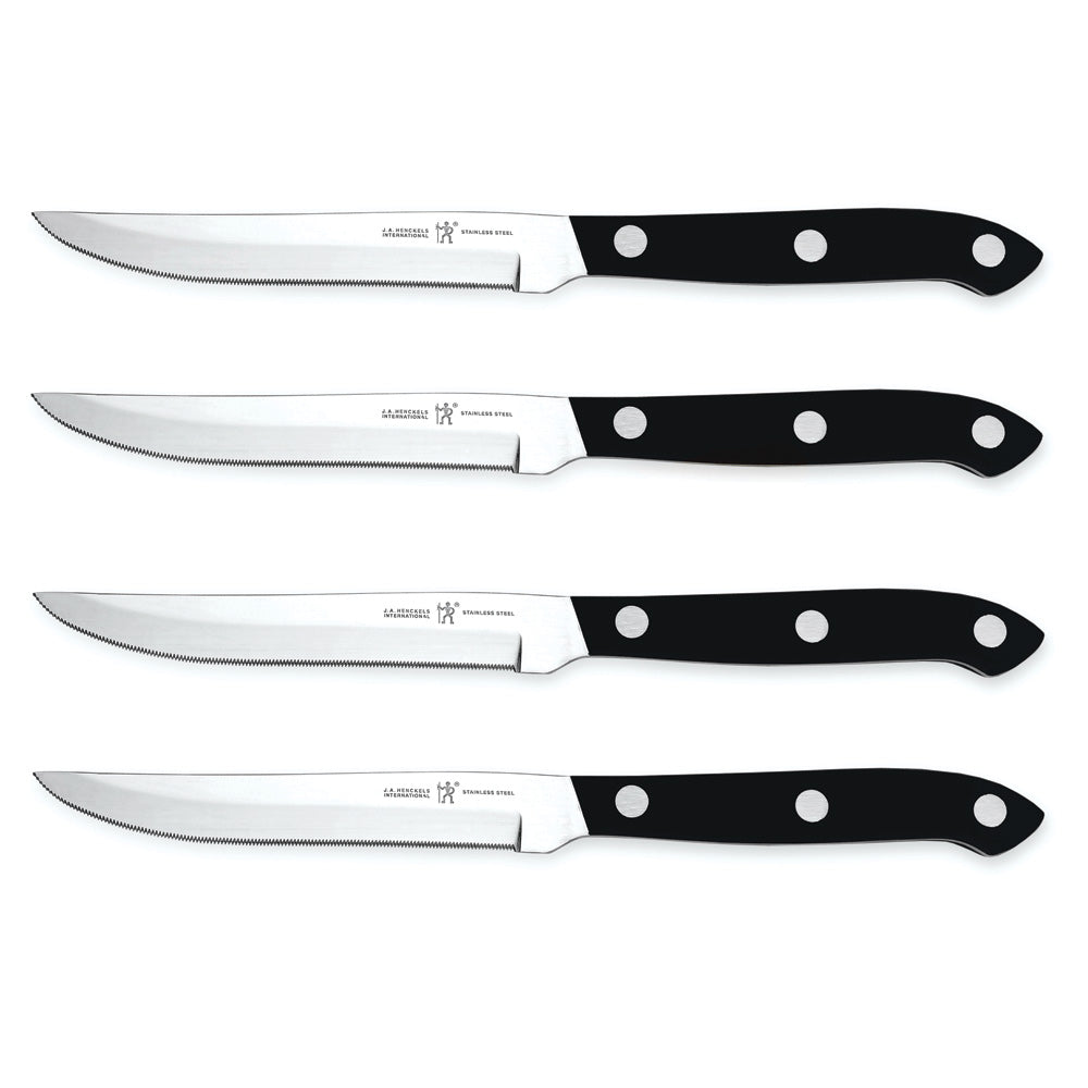 J.A. Henckels International 4 Piece Prime Steak Knife Set Hot on Sale