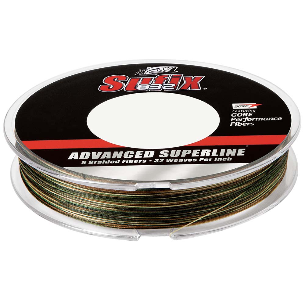 Sufix 832 Advanced Superline Braid – 15lb – Camo – 150 yds [660-015CA] Discount