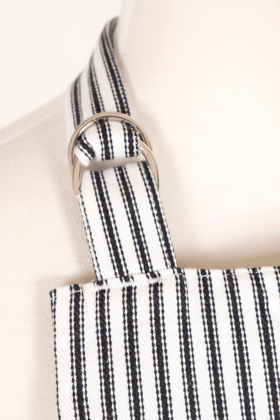 KAF Home Metro Stripe D-Ring Apron Sale
