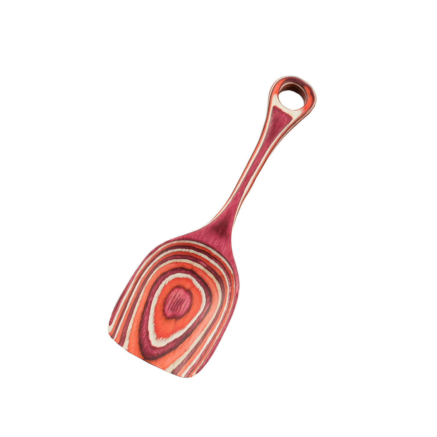Island Bamboo 8-Inch Pakkawood Scoop, Red Online Sale
