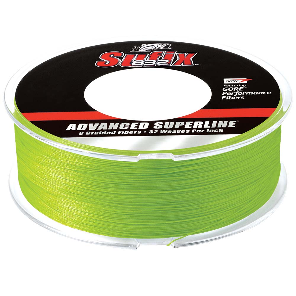 Sufix 832 Advanced Superline Braid – 10lb – Neon Lime – 600 yds [660-210L] Sale