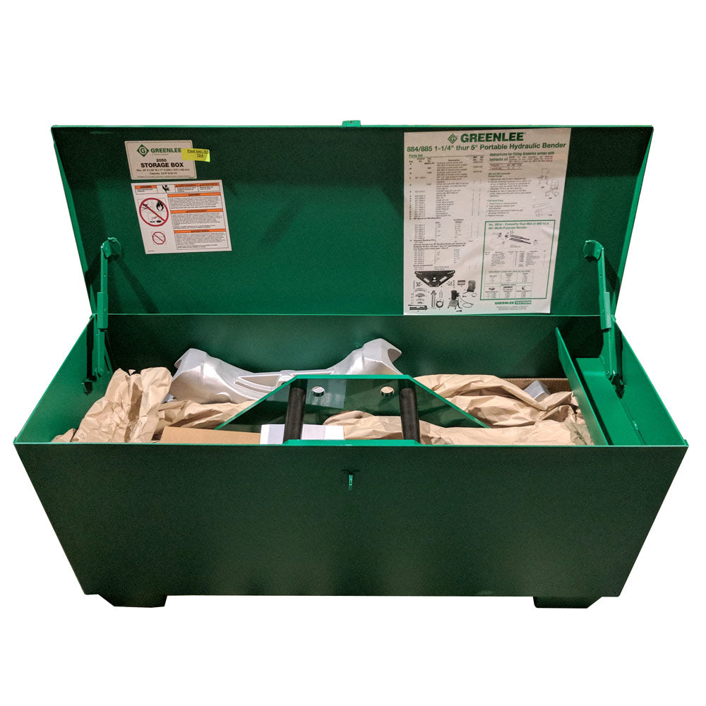 Greenlee 885 1-1/” through 4″ One-Shot and 5″ Segment Rigid Conduit Bender, without hydraulic pump Online now