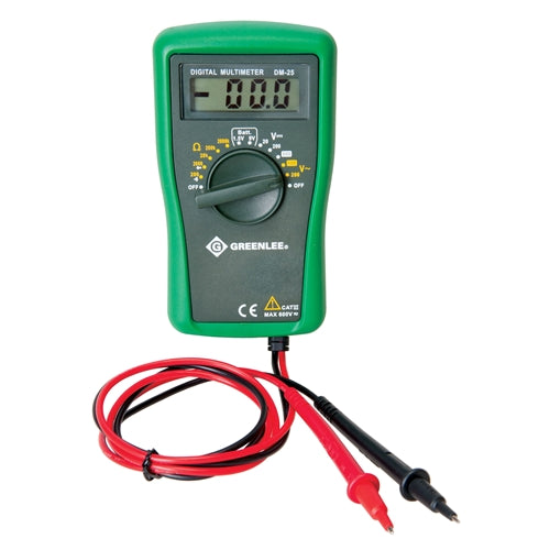 Greenlee DM-25 Manual Ranging Multimeter on Sale