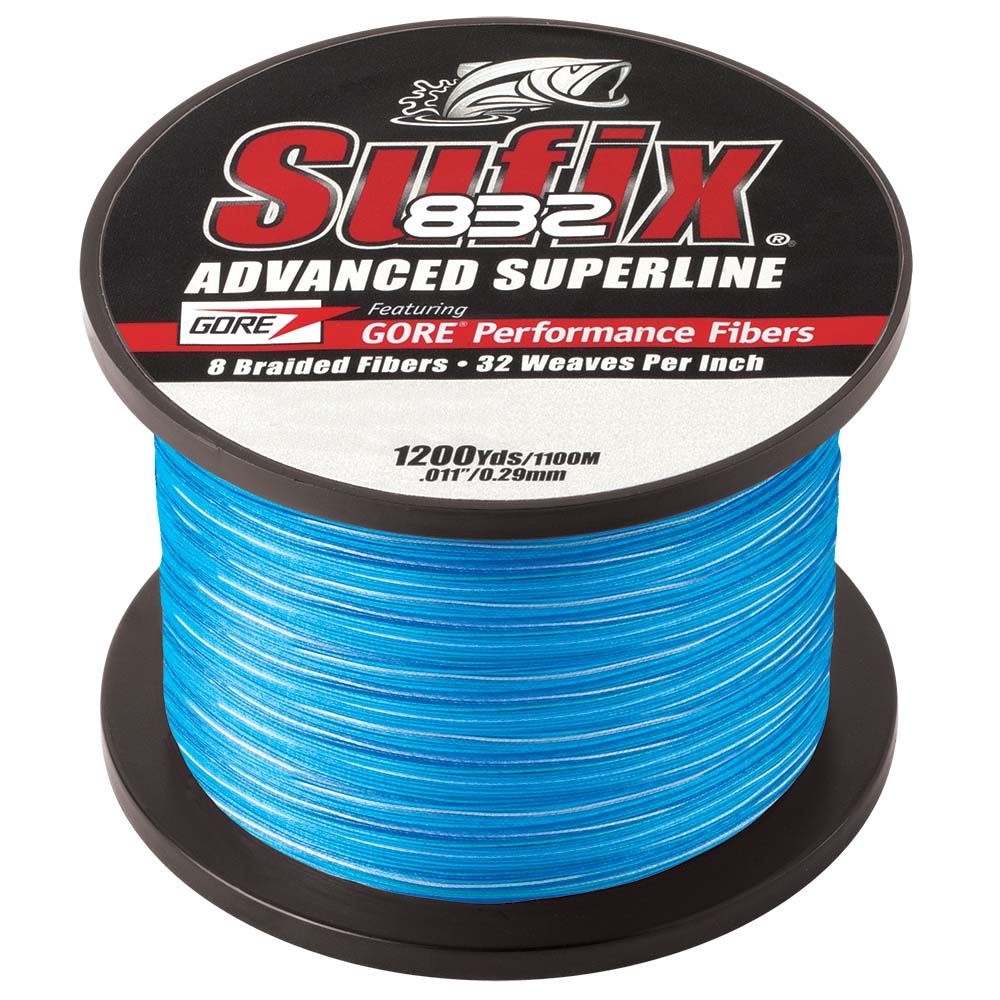 Sufix 832 Advanced Superline Braid – 20lb – Coastal Camo – 1200 yds [660-320CC] on Sale