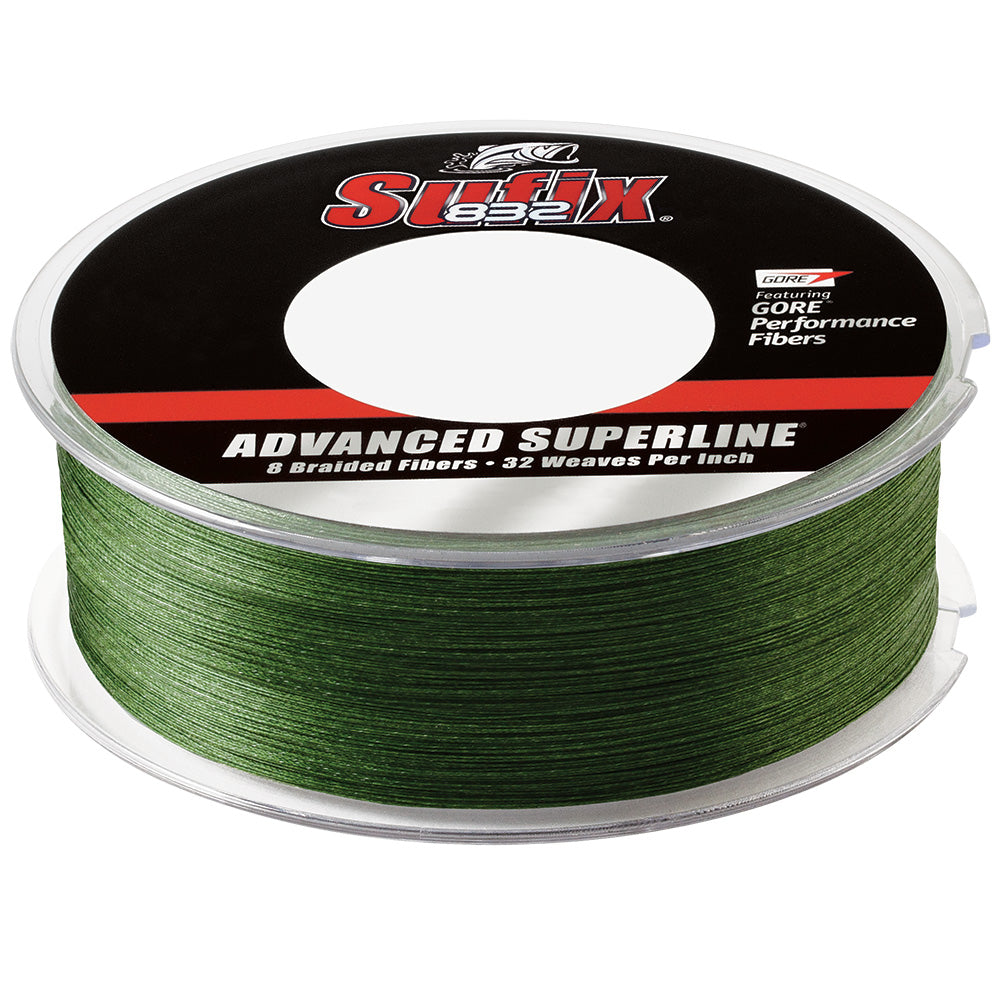 Sufix 832 Braid – 50lb – Low-Vis Green – 600 yds [660-250G] Online now