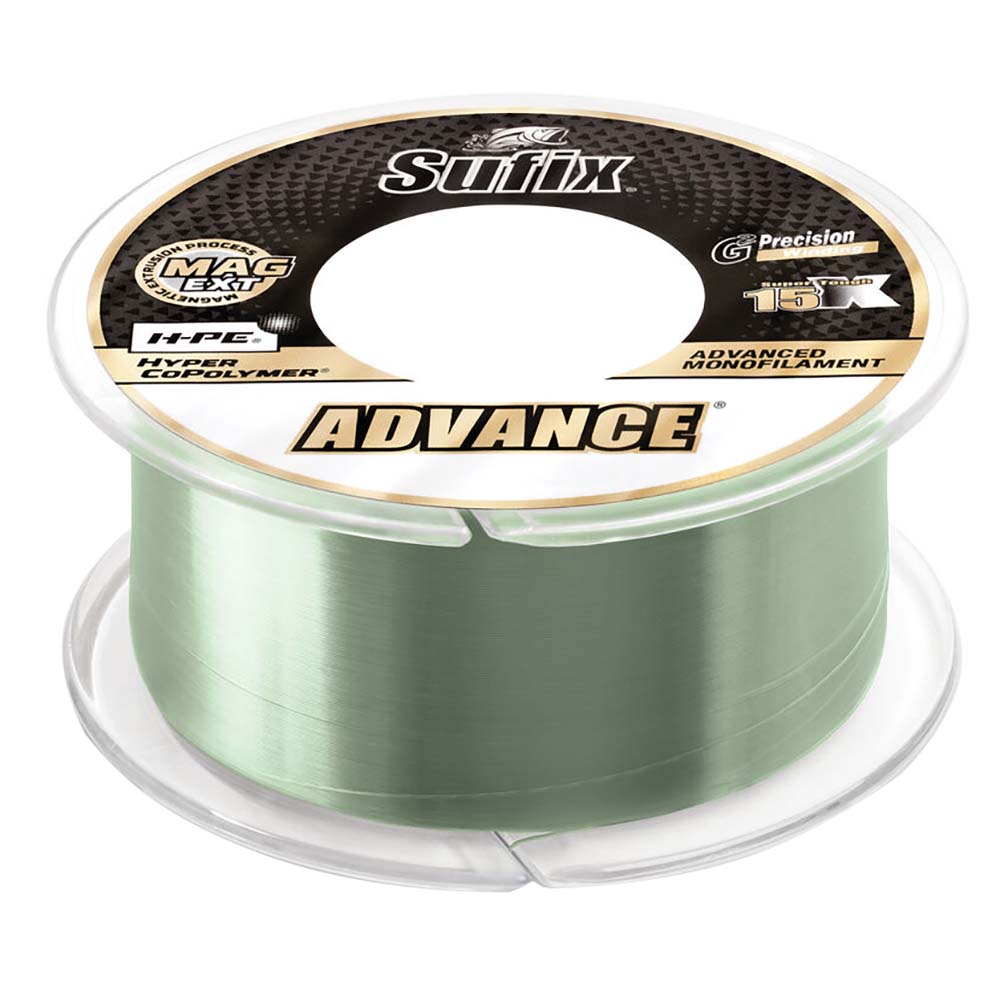 Sufix Advance Monofilament – 20lb – Low-Vis Green – 330 yds [604-120G] Discount