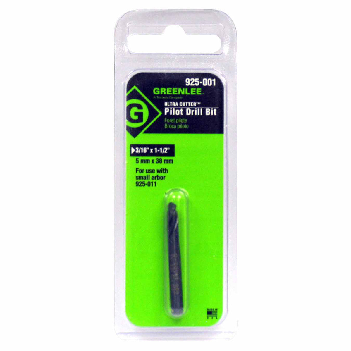 Greenlee 925-001 Small Pilot Drill 3/16″ Online Sale