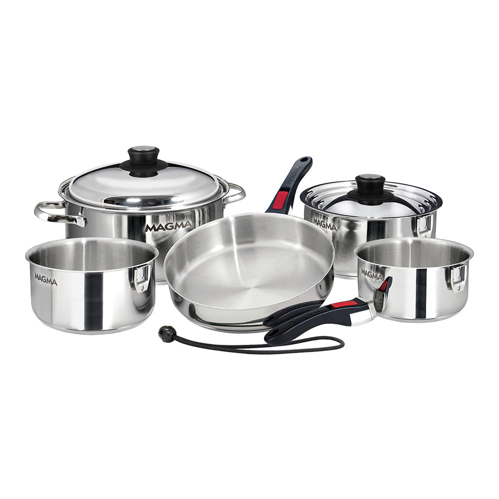 Magma 10 Piece Induction Cookware Set – Stainless Steel [A10-360L-IND] Sale