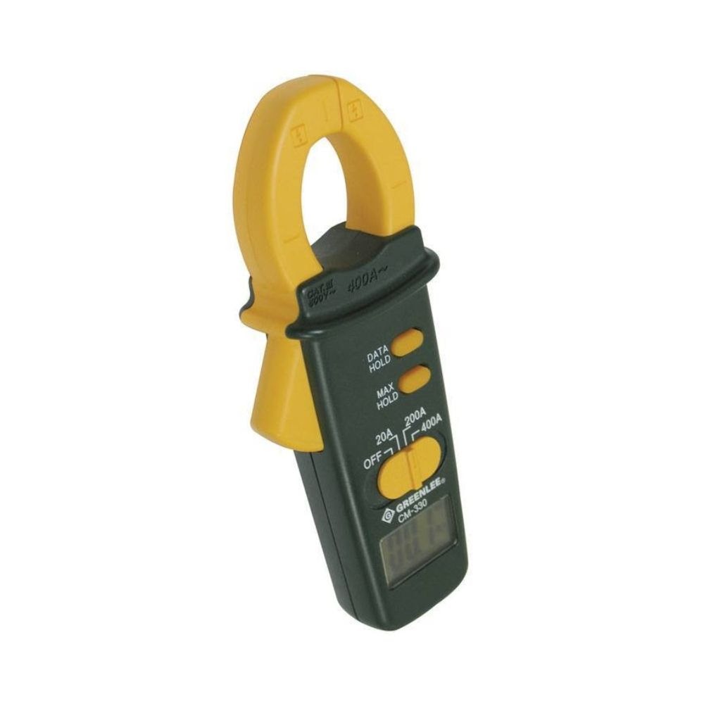Greenlee CM-330 AC Clamp Meter, 400A Hot on Sale