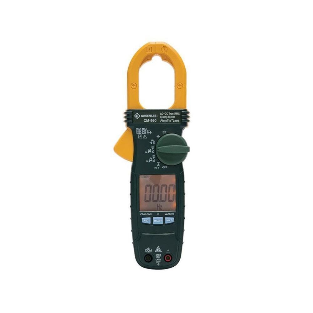 Greenlee CM-960-C 600 Amp AC & DC TRUE RMS Clamp Meter – Calibrated on Sale