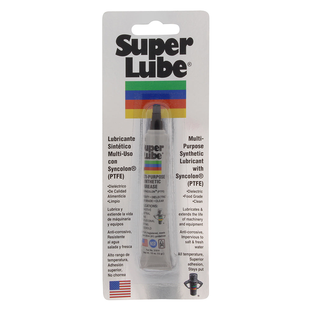 Super Lube Multi-Purpose Synthetic Grease w/Syncolon – .5oz Tube [21010] Online now